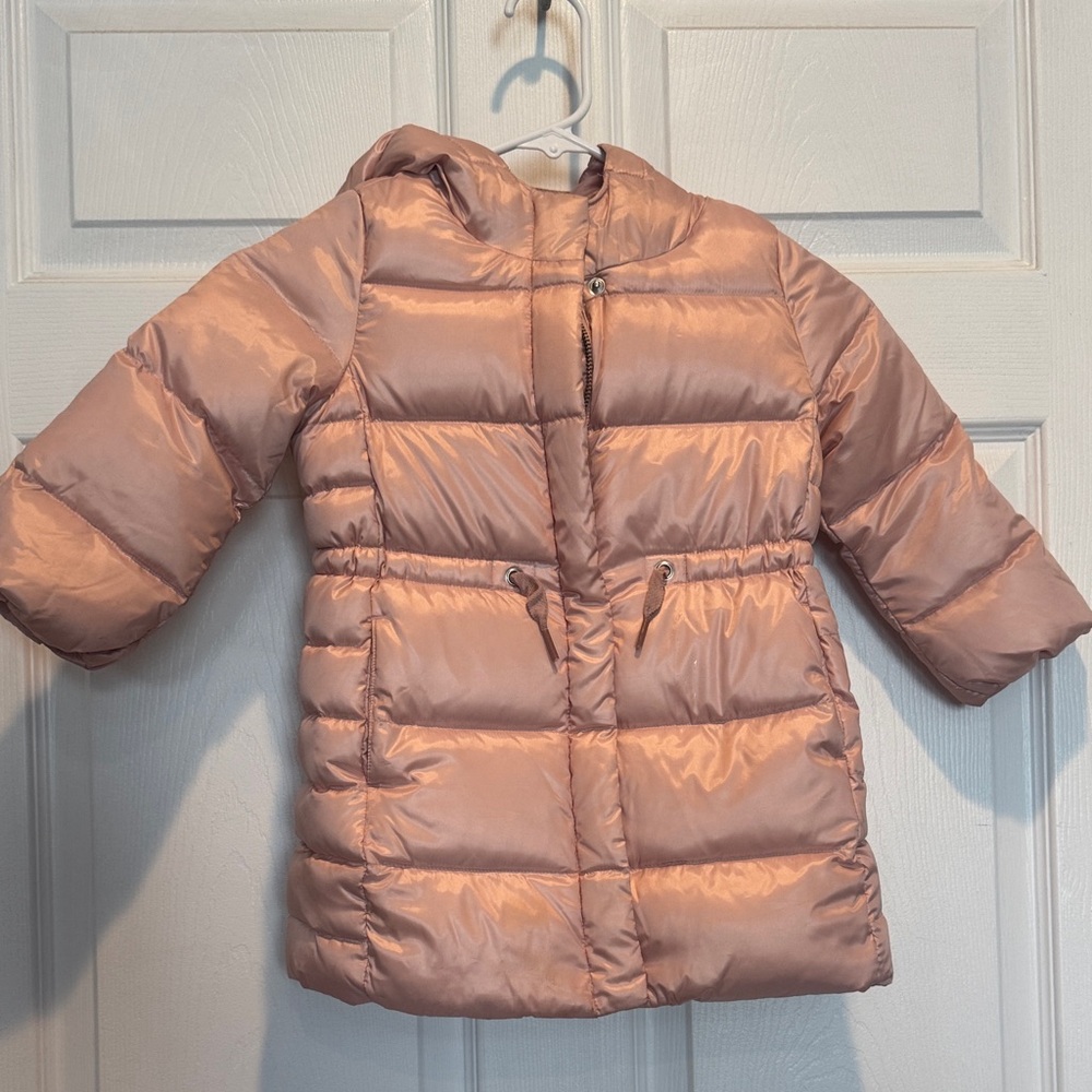 GAP Kids Light Pink Puffer Jacket